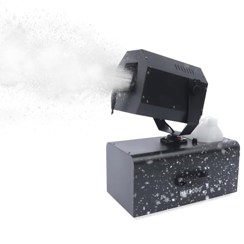 Snow Machine, 2000W Artificial Snow Making Machine Professional Snow Maker with Remote Control Artificial Snow Machine Stage Snowflake Maker for Outdoors Indoor Wedding Christmas Party Holidays