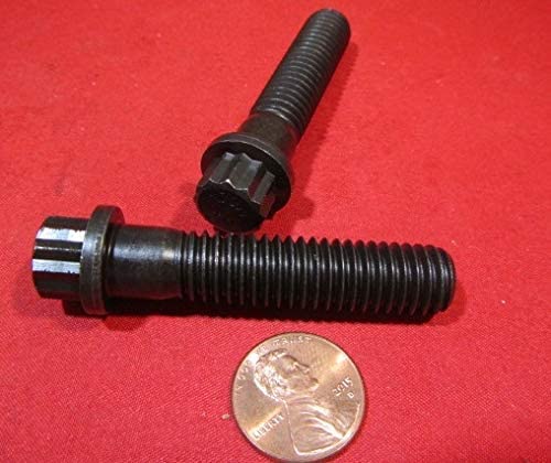 Alloy Steel 12 Point PT Bolts, 7/16-14 x 2.00 Length 10 pcs