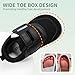 Toddler Wide Toe Box Boys Girls Barefoot Shoes Kids Non-Slip Zero Drop Shoe Baby First Walking Comfort Tennis Outdoor Activities Sneakers Grounded Footwear Black White Infant 4