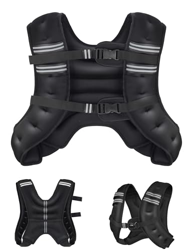 Henkelion Adjustable Weighted Vest for Running and Training