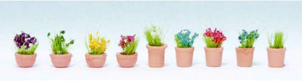 Noch 14084 Flowers in Pots Landscape Modelling