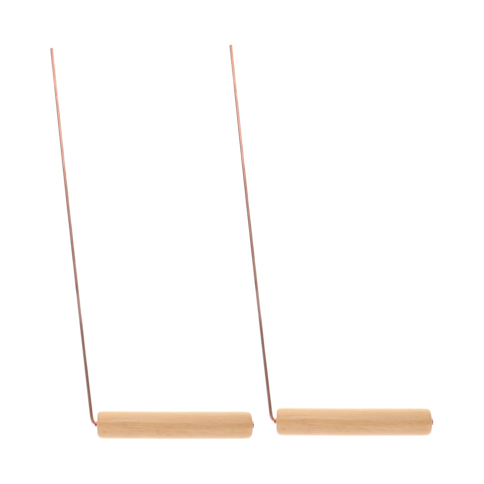 WOONEKY 2pcs Prospecting Rod Paranormal Rods Gold Dowsing Rods Divining Rods for Spirits Treasure Locating Rods Dowsing Rods for Treasure Ghost Hunting Rods Spirit Hunting Rods Wood