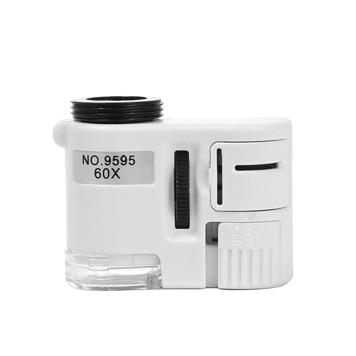 asdchZen Microscope Accessories Kit Slide Preparation Camer 60X Zoom Microscope Magnifier For Phone Portable Magnifying With Led Light Microscope Accessories