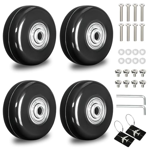 Protège-roues En Silicone Pour Valise - Lot De 10, Réduction Bruit, Antidérapant, Compatible Roues 50-60 Mm