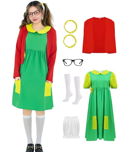 Poboola La Chilindrina Dress Costume
