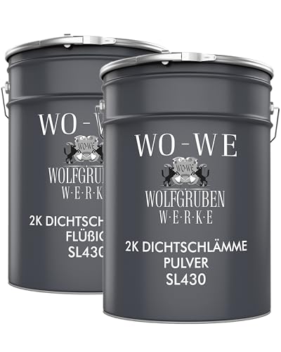 WO-WE Impermeabilizante para piscina 2K de Resina Epoxi Sellador SL430-5Kg