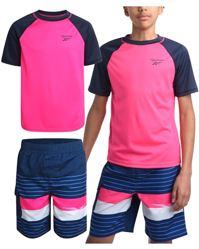 Reebok ensemble rashguard garçon anti-irritation maillot de bain