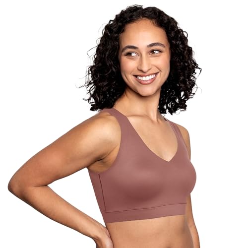 Image of Floatley Cozy Bra Comfort Wirefree Full Coverage Seamless Bra with Embedded Pad for Women