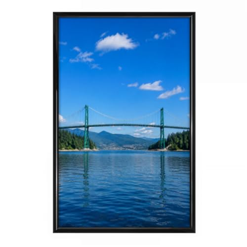 Framed Canvas Wall Art Prints 20"x30" Thousand Islands Bridge Artwork