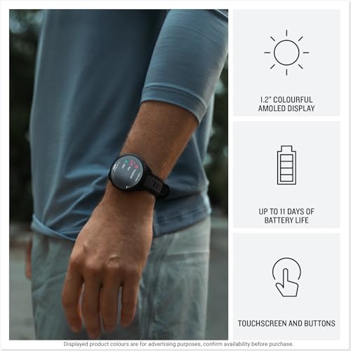 Garmin Forerunner 165, 43mm GPS running smartwatch, lightweight, AMOLED touchscreen, advanced training, insights & features, safety & tracking features, up to 11 days battery life, Whitestone - Image 4