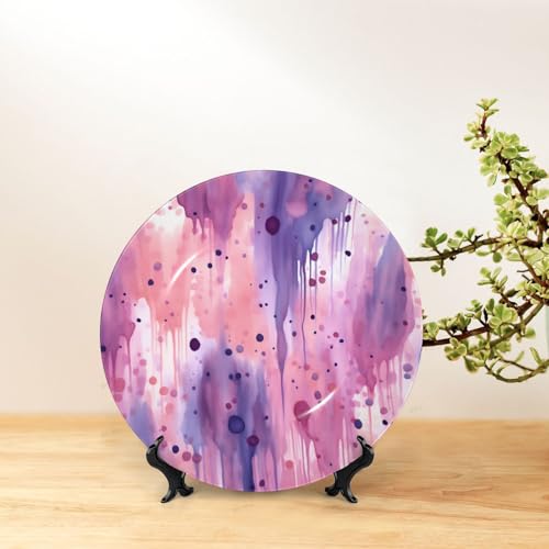 Assiette décorative en porcelaine anglaise de 17,8 cm