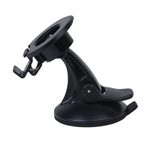 Pixnor Suporte para carro com ventosa giratória de 360 graus para Garmin Nuvi GPSD (Preto)