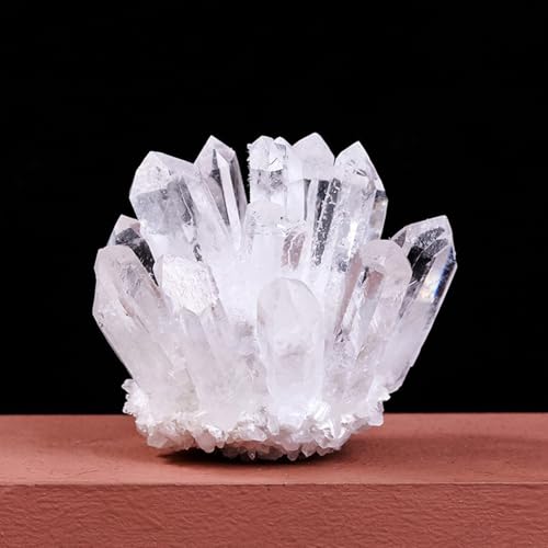 Cristal de roche brut bloc de quartz pour décor de salon et bureau bien-être