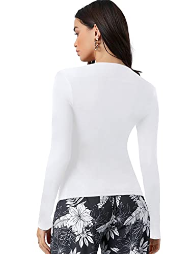 Shasmi Women's & Girl's Polyester Casual Square Neck Full Sleeves Western Stylish Women's Semi Fit Tops