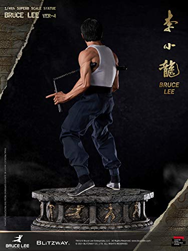 Blitzway - Bruce Lee: Tribute Statue - Version 4, 1/4Th Scale Hybrid Type Statue #TOP4