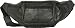 Genuine Leather Multi Pocket Fanny Pack Black