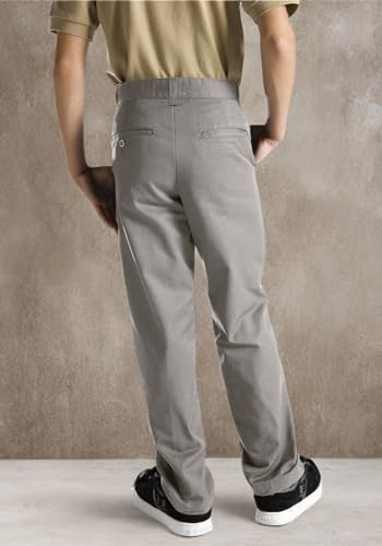Pantalon front plat Dickies garçon taille 20 husky coloris argent