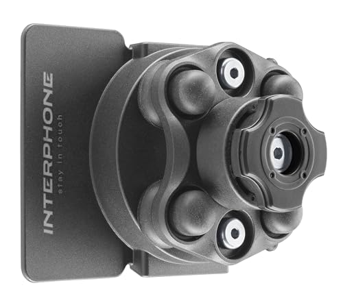 INTERPHONE - Supporto QUIKLOX Compatibile con Attacco Navigatore BMW - Anti Vibrazioni Integrato, 2 Prese USB (A e C) - Impermeabile IP66 - Compatibile con Custodie QUIKLOX - Sistema Modulare