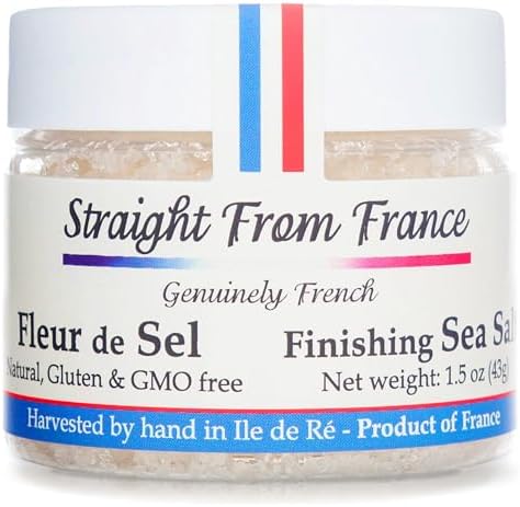 Straight from France Genuinely French Fleur De Sel Finishing Salt Sampler