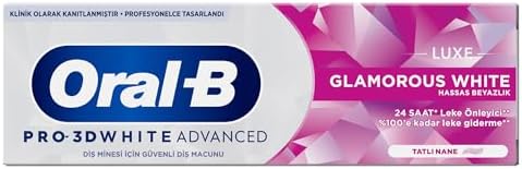 Oral-B Pro 3D White Advanced Luxe Glamorous White Diş Macunu 75 ml — Amazon ürün görseli