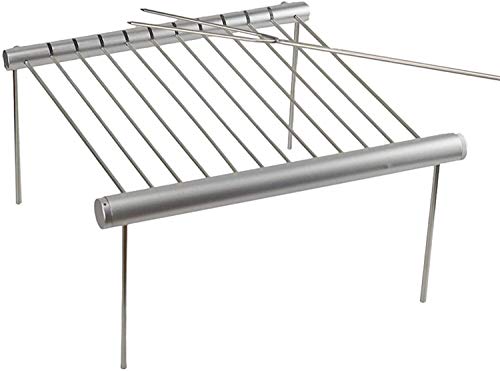 Barbecue Grill Mini-Tasche BBQ Grill beweglicher Edelstahl BBQ Grill Folding Barbecue Grill Barbecue Zubehör for den Heim Park über 2 (Color :