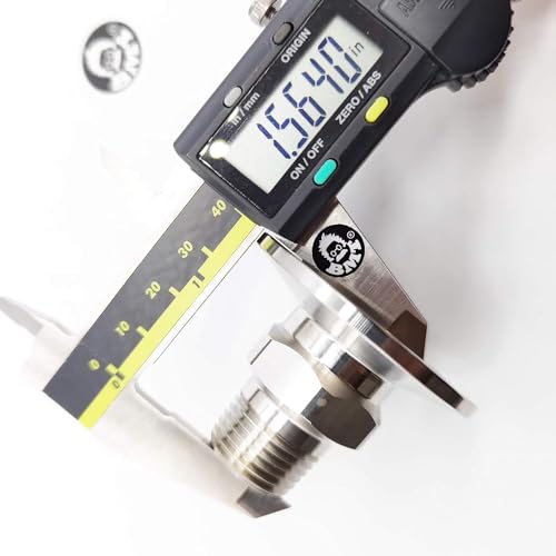 Image of bmotiontech KF40 flange to Male NPT /MNPT Fitting (ISO-KF KF40 QF40 NW40) (1 /2 inch 0.5 inch MNPT to KF40, Pack of 1 pc)
