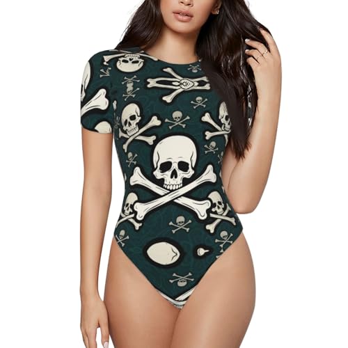 One Piece Swimsuits for All Women, Crewneck Swimdress Monokini Beachwear