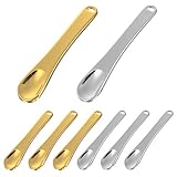 ★Breite Anwendungen: Die Metallspatel eignen sich hervorragend zum Testen, Mischen und Auftragen von Lotion, Creme, Feuchtigkeitscremes, Gesichtsmasken oder anderen Hautpflegeprodukten. Für viele Male wiederverwendbar