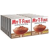 Chocolate Pudding & Pie Filling Mix by My T Fine - Each Box: 4 and 1/2 cup Servings (Pack - 10)
