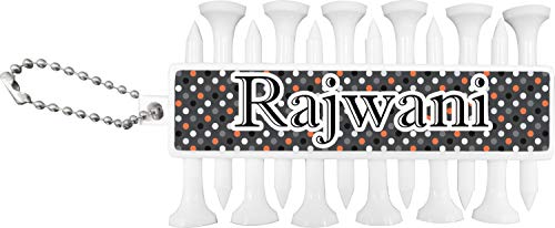 Rnk Shops Gray Dots Golf Towel Gift Set (Personalized) #TOP4
