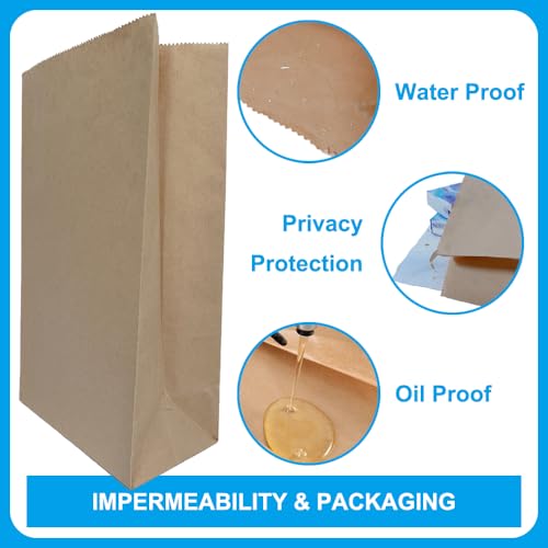 Image of Feminine Hygiene Sanitary Bin Bags, 11 inch X 5.95 inch X 3.46 inch, Disposable Leak Proof Laminated Paper Bags, for Restrooms in Homes /Restaurants /Hotels /Schools /Airports /Offices (50 Pieces)