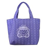 ディズニー ツイステッドワンダーランド 総柄 ランチバッグ オクタヴィネル APDS5605 ラベンダー