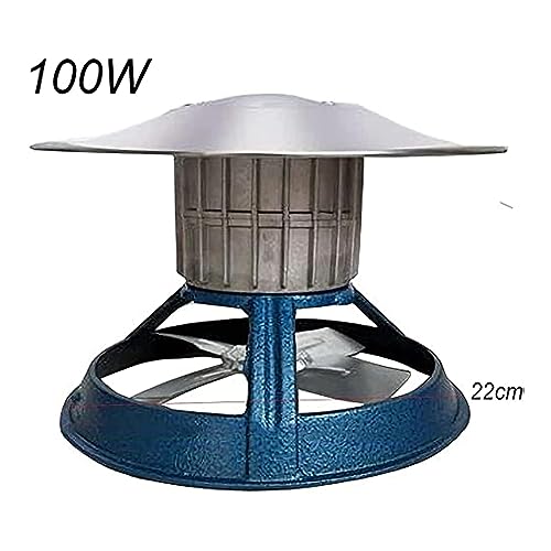 JHKJ 100W Chimney Fan, Chimney Ventilation Fans, Fireplace Smoke Extractor Fan, Electric Chimney Fan, Flue Chimney Exhaust Fan, Blower Fan