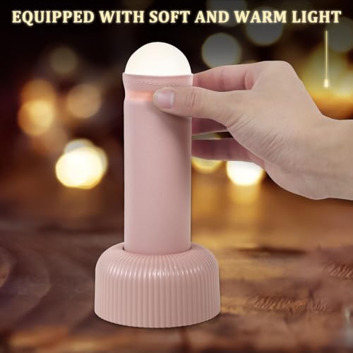 Lámpara de noche divertida recargable 1200mAh miniatura 5