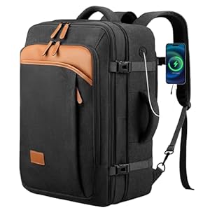 LUGGEX Carry On Travel Backpack, Ex...