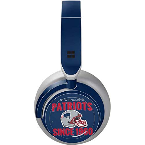 Skinit Decal Audio Skin Compatible with Surface Headphones - Officially Licensed NFL New England Patriots Helmet Design