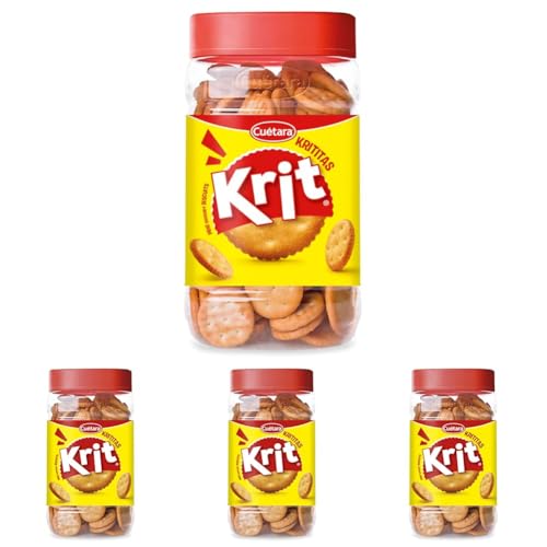 Krit Galletitas Saladas 350G (Paquete de 4)