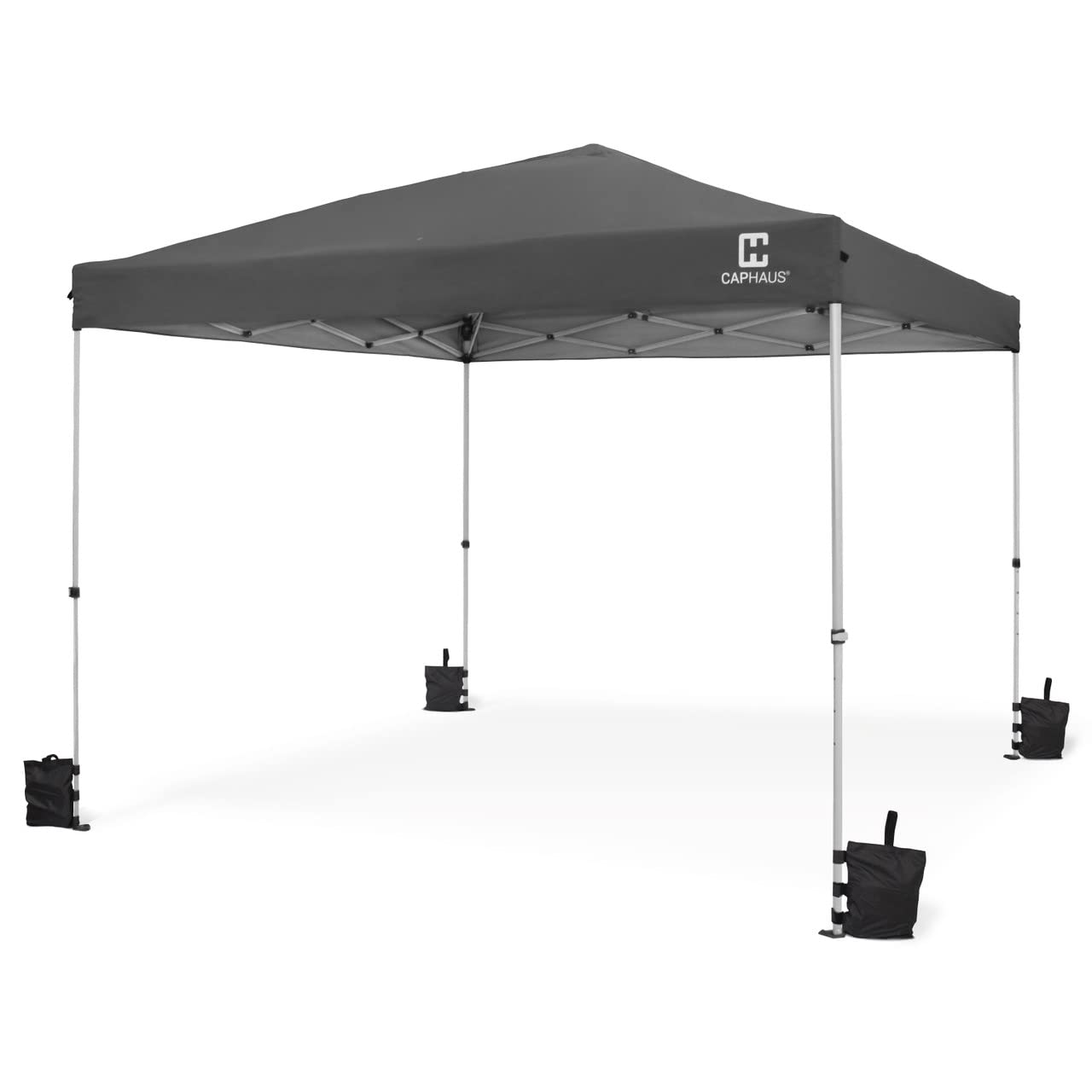 locking tent Fencer Wire 10ft x 10ft Pop Up Canopy Tent, Heavy-Duty Commercial Grade with Patented One-Push Central Locking, Portable and Instant Folding Shelter with Wheeled Carry Bag and Weight Bags, Dark Camping with Electric Vehicles Includes hardware and keys Frame Size:M Sunmaster