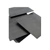 5pcs 100x100mm Graphite Sheet High Purity Graphite Plate High Strength Graphite Eletrode Plate Corrosion Resistant (Size : 100x100x5mm 5pcs)