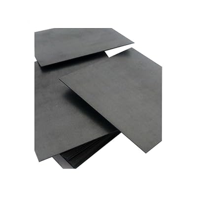 5pcs 100x100mm Graphite Sheet High Purity Graphite Plate High Strength Graphite Eletrode Plate Corrosion Resistant (Size : 100x100x5mm 5pcs)