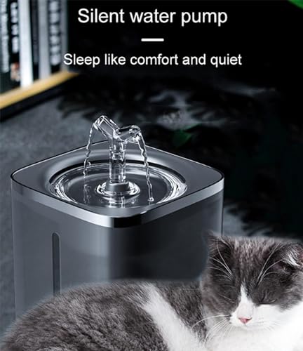 Fuente de Agua para Mascotas 2L para Gatos y Perros miniatura 3