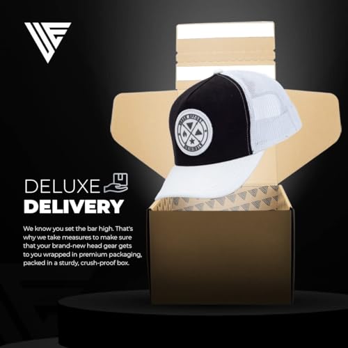 Image of Urban Effort Trucker Hat for Men - Mesh Back Baseball Cap, 5 Panel Snapback Hats for Men and Women