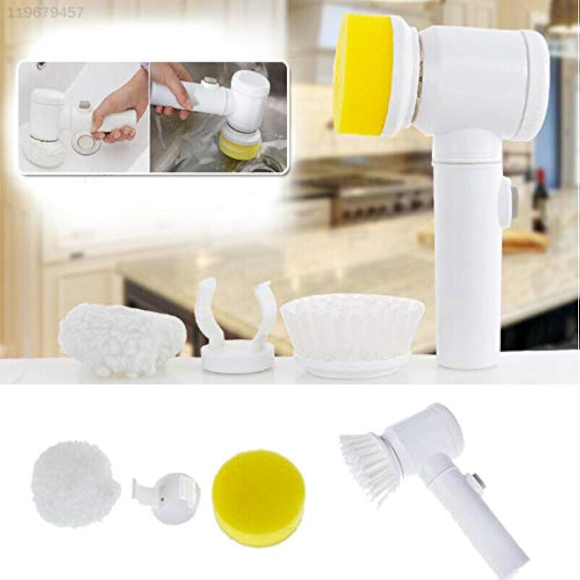 87F1 Multifunctional Electric Bath Cleaning Brush