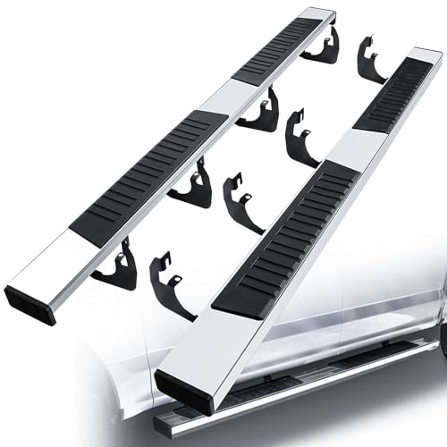 Estribos de aluminio 6" para Chevy Silverado/Sierra 2019-2026