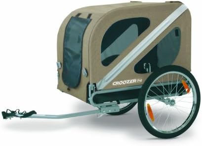 Croozer Dog Bicycle Trailer (Sand/Silver)