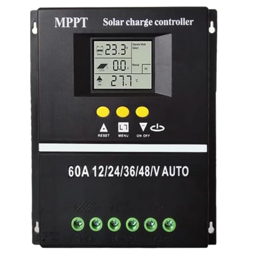 Contrôleur de charge solaire multifonction à interface intuitive et USB