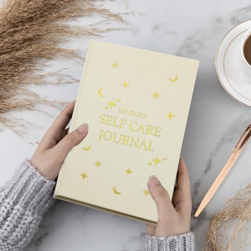 Image of Climberty Self-love Gratitude Journal Book for all ages, Invest few minutes each day to be more Happy, Positive, Productive & Mindful, 6 Sheet Stickers Gift 80 Sheet /160 Pages