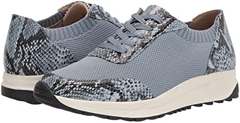 Naturalizer Womens Nash Oxford Storm Blue Snake 6 M | Image 6