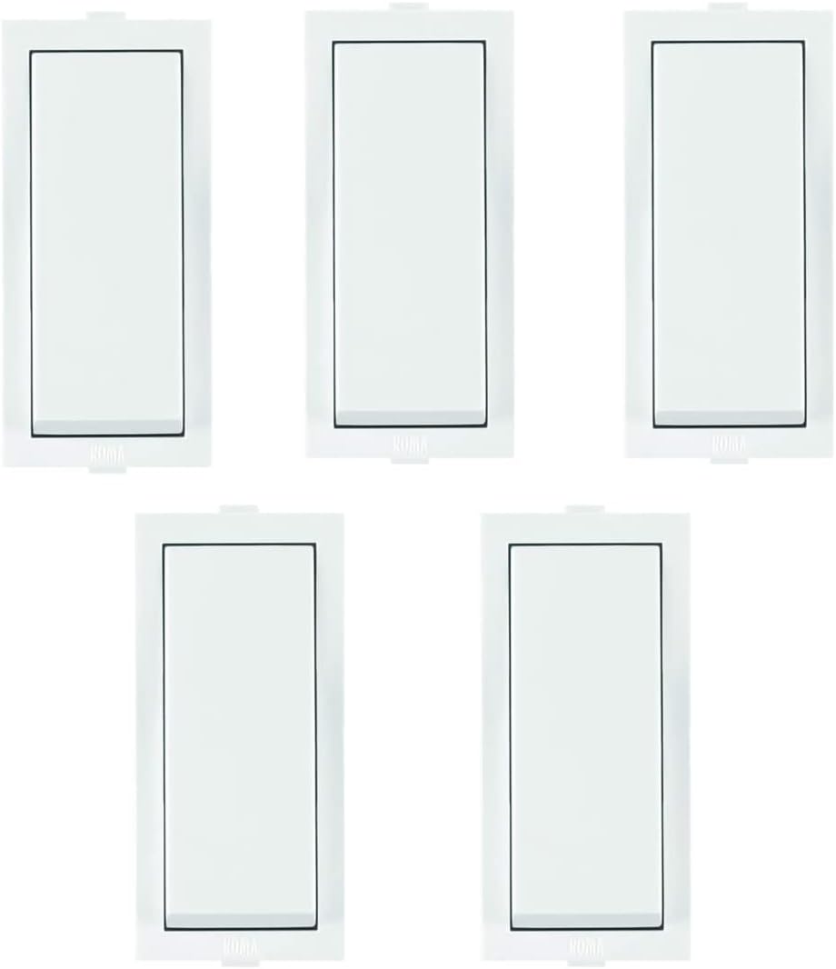 Anchor by Panasonic 1 Way 10 Amp Switch | On Off Switch (White ...