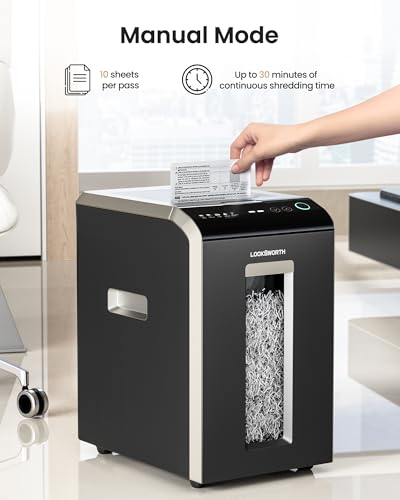 Locksworth Locksworth-200-sheet Micro-Cut Paper Shredder AZ1688 の商品画像 4